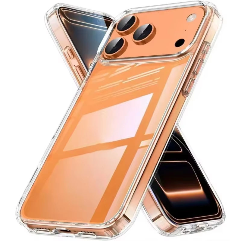 Clear Shockproof Bumper Case - iPhone 18 DUO 17AIR 16 15
