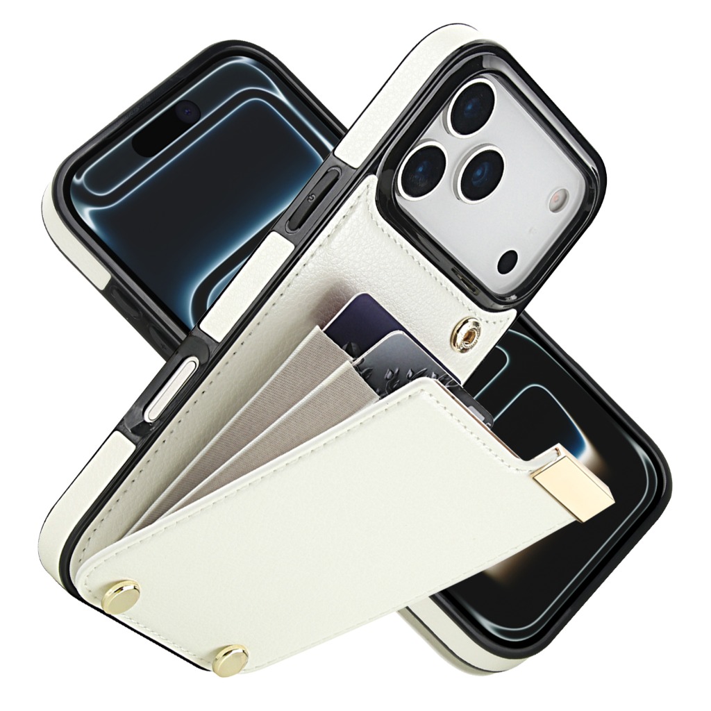 Leather Wallet Card Holder Phone Cover - iPhone 17 Pro Max Air 17e