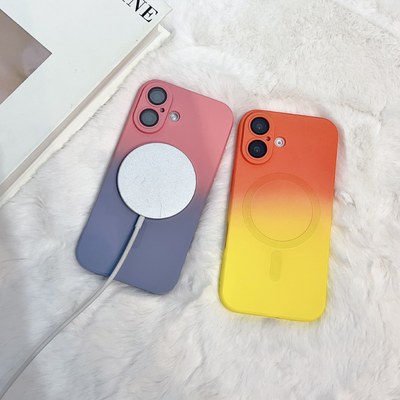 Liquid Silicone Magnetic Phone Case - iPhone 18 17 16 15 14