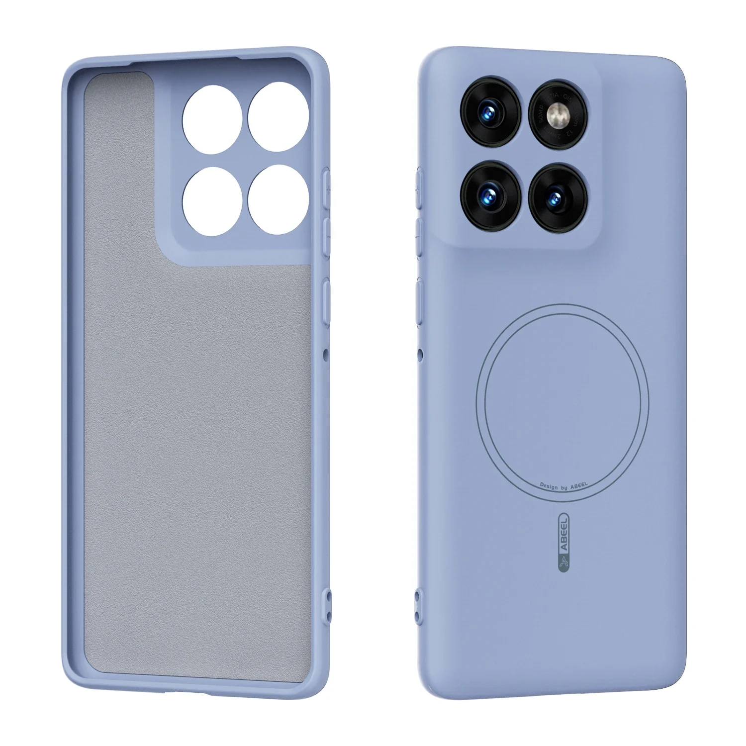 Liquid Silicone Magnetic Phone Case - Motorola Moto Edge 60S 60 70