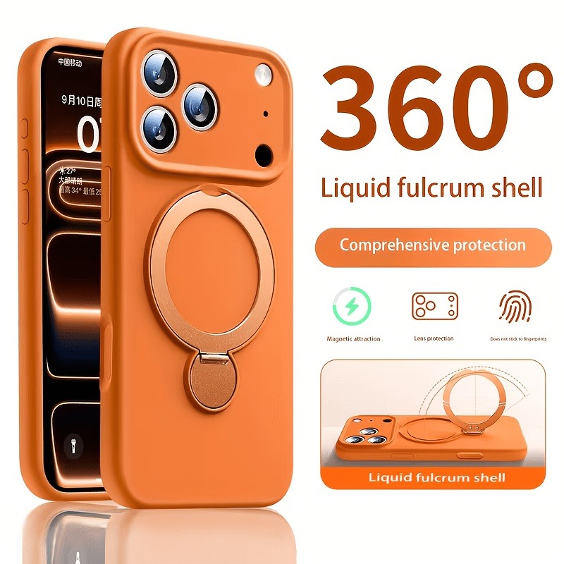 360 Derece Dönebilen Manyetik  - Liquid Silicone Magnetic Phone Case incelemesi ve fiyatı