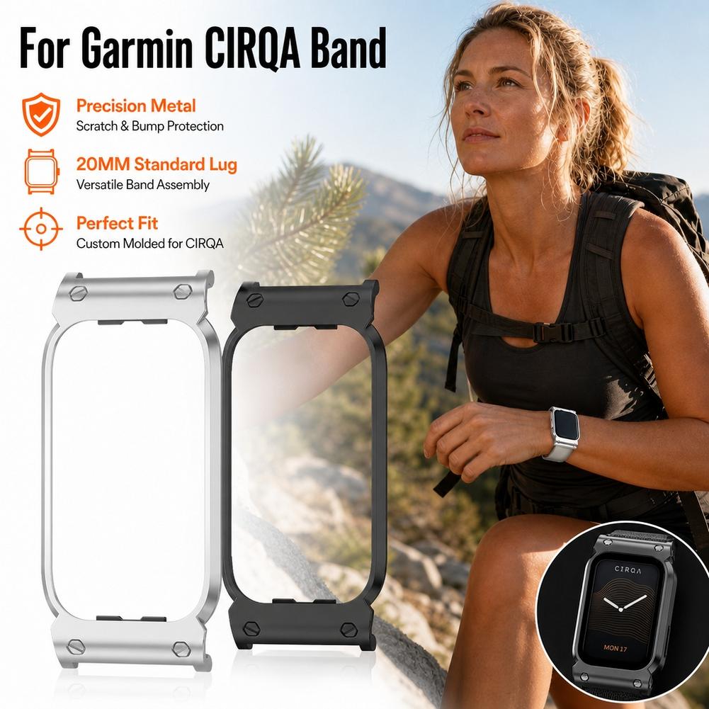 Garmin CIRQA için Metal Koruyu - Metal Bumper Aluminum Frame Case incelemesi ve fiyatı