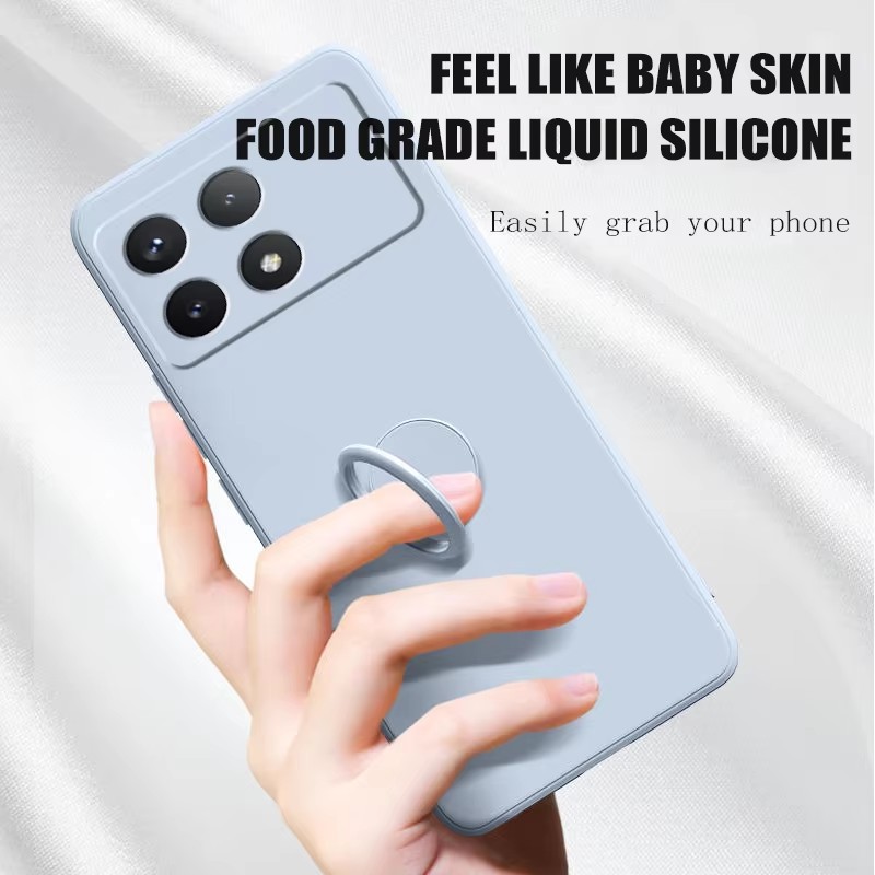 XiaoMi Redmi 12C A5 A3 A2 Note - Liquid Silicone Magnetic Phone Case incelemesi ve fiyatı