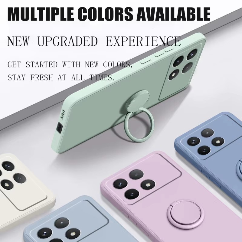 XiaoMi Redmi 12C A5 A3 A2 Note - Liquid Silicone Magnetic Phone Case incelemesi ve fiyatı