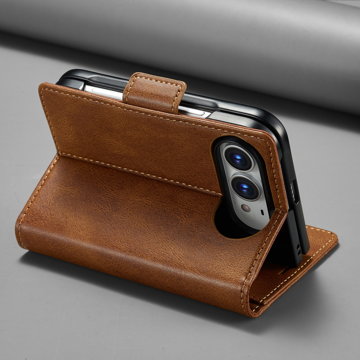 RFID Engelleme Özellikli Kartl - Leather Wallet Card Holder Phone Cover incelemesi ve fiyatı