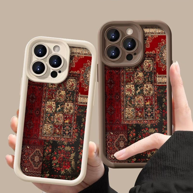 Vintage Patchwork Halı Desenli - Vintage Floral Pattern Soft Case incelemesi ve fiyatı