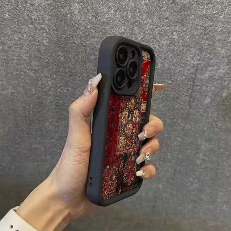 Vintage Patchwork Halı Desenli - Vintage Floral Pattern Soft Case incelemesi ve fiyatı