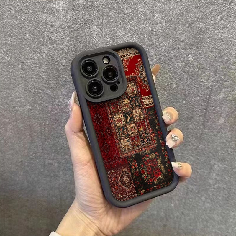 Vintage Patchwork Halı Desenli - Vintage Floral Pattern Soft Case incelemesi ve fiyatı